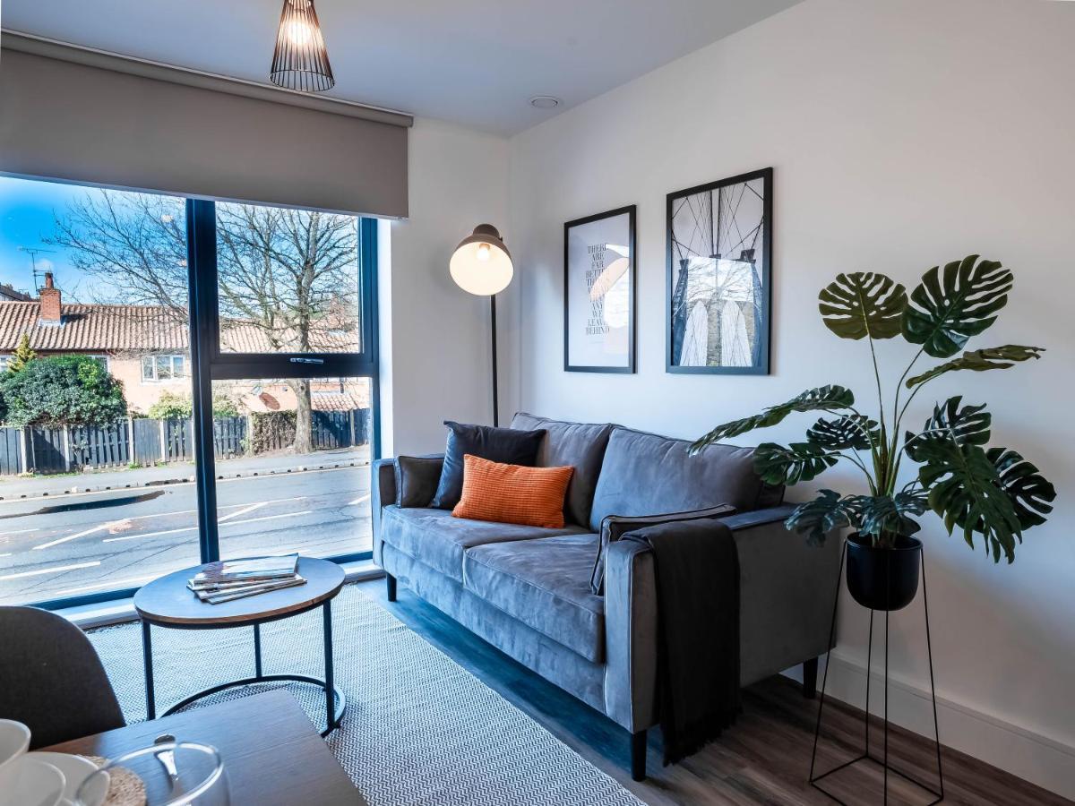 Luxe Interchange Apartment Near Old Trafford - Media City - The Quays Manchester Buitenkant foto